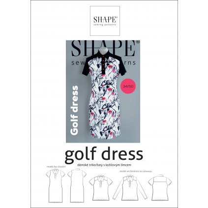 SHAPE golf dress 34 50 papir