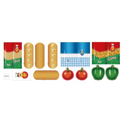 SHAPE kuchtik textilní panel