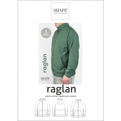 SHAPE raglan men střih