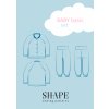 SHAPE BABY set papirovy strih detsky kabatek teplaky