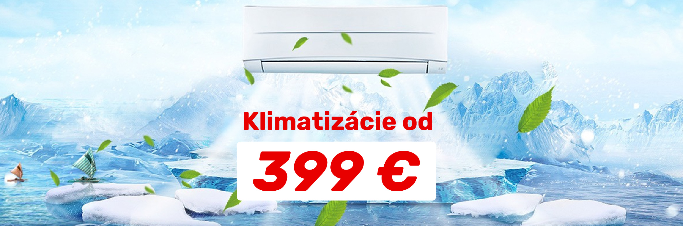 Klimatizácie od 399 eur