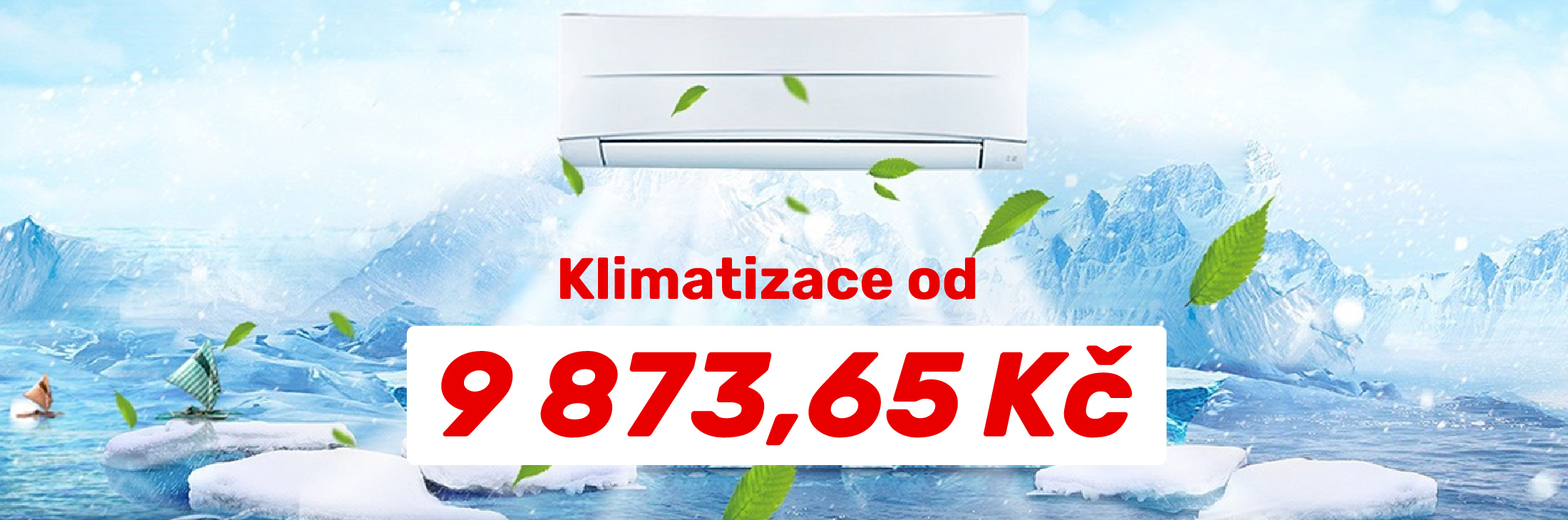 Klimatizace od 9 873,65 Kč