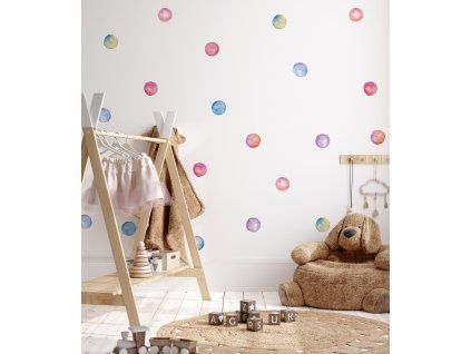 6193 bodky na stenu akvarelove bodky 2