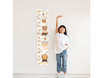 Nálepka na stenu s grafom rastu. Jednoduché odlepenie a nalepenie (2)