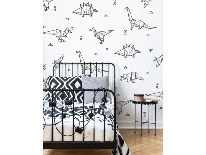 Dinosaury nálepky na stenu. Zábavné dinosaury (4)