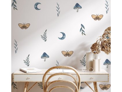 Nálepka na zeď. Pastel Bůh