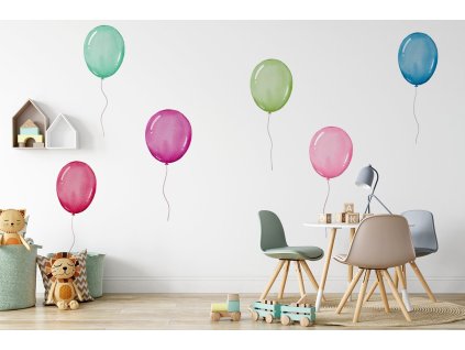 Obrovská sada nálepky na zeď. Dekorace dětského pokoje (2)