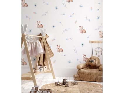 Lesní zvířata na zdi. Lesní zvířata (2)