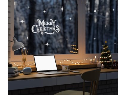 Vianočné nálepky na stenu. Jednoduché prestavenie (7)