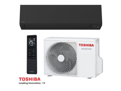 Inverter Air conditioner Toshiba Shorai Edge RAS-B24G3KVSGB-E + RAS-24J2AVSG-E1 - black