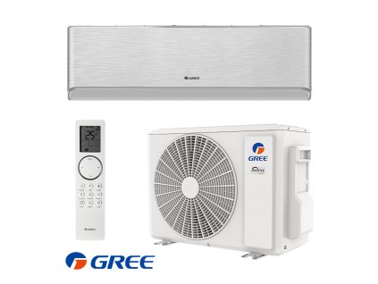 Inverter Air conditioner Gree Airy GWH24AVEXF-K6DNA1A - silver