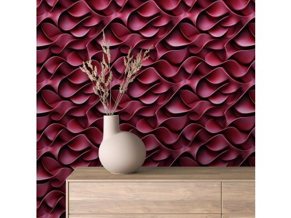 Peel & Stick 3D tapeta – abstraktná stenová textúra (Material Textil)