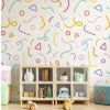 6169 nalepka na stenu color strips geometricke tvary