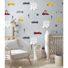 Auta samolepek na zdi. Dětský pokoj