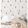 6286 1 boho nalepky na stenu abstraktne listy kvety