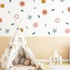 Květinové nálepky na zeď. Pastel Floral