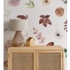 Obrovská sada nálepky na zeď. Květinový louka boho styl