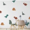Dinosaurs nálepky na zdi. Zábavné dinosaurs (5)