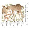 6511 1 nalepka na stenu forest doe forest animal pre deti