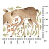 Nálepka na stenu Forest Doe. Forest animal pre deti