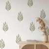 6547 boho nalepky na stenu abstraktne listy 2