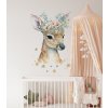 Nálepka na stenu Forest Doe. Forest animal pre deti (2)