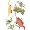 Dinosaurs nálepky na zdi. Zábavné dinosaurs (6)