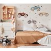 Obrovská sada nálepiek na stenu. Cars & stars farebné abstraktné