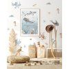 6871 nalepky na stenu ocean animals roztomile ocean animals 2