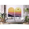 Boho Arc Wall Sticker. Boho Arch of the Sunrise (2)