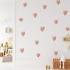 Srdcia Nálepky na stenu. Pastelové srdcia (2)