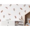 Boho nálepky na zdi. Boho s peřím (4)