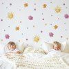 7078 suns nalepky na stenu abstraktne suns