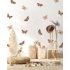 Nálepky na stenu Motýľ. Boho nástenné dekorácie (3)