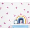 Květinové nálepky na zeď. Pastel Flowers (41)