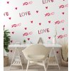 Srdce nálepky na zdi. Pastel Hearts (3)