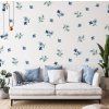 7336 boho nalepky na stenu kvety a listy