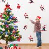 Vianočné nálepky na stenu. Jednoduché prestavenie (8)