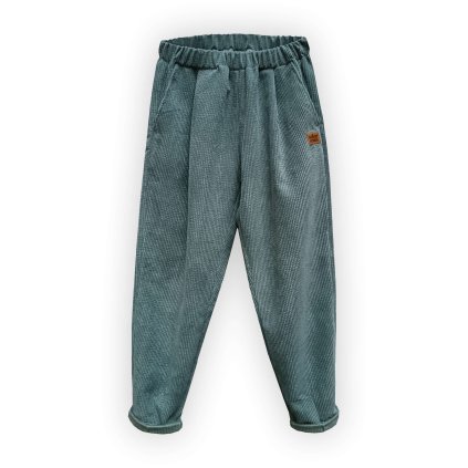 Manšestrové kalhoty mint