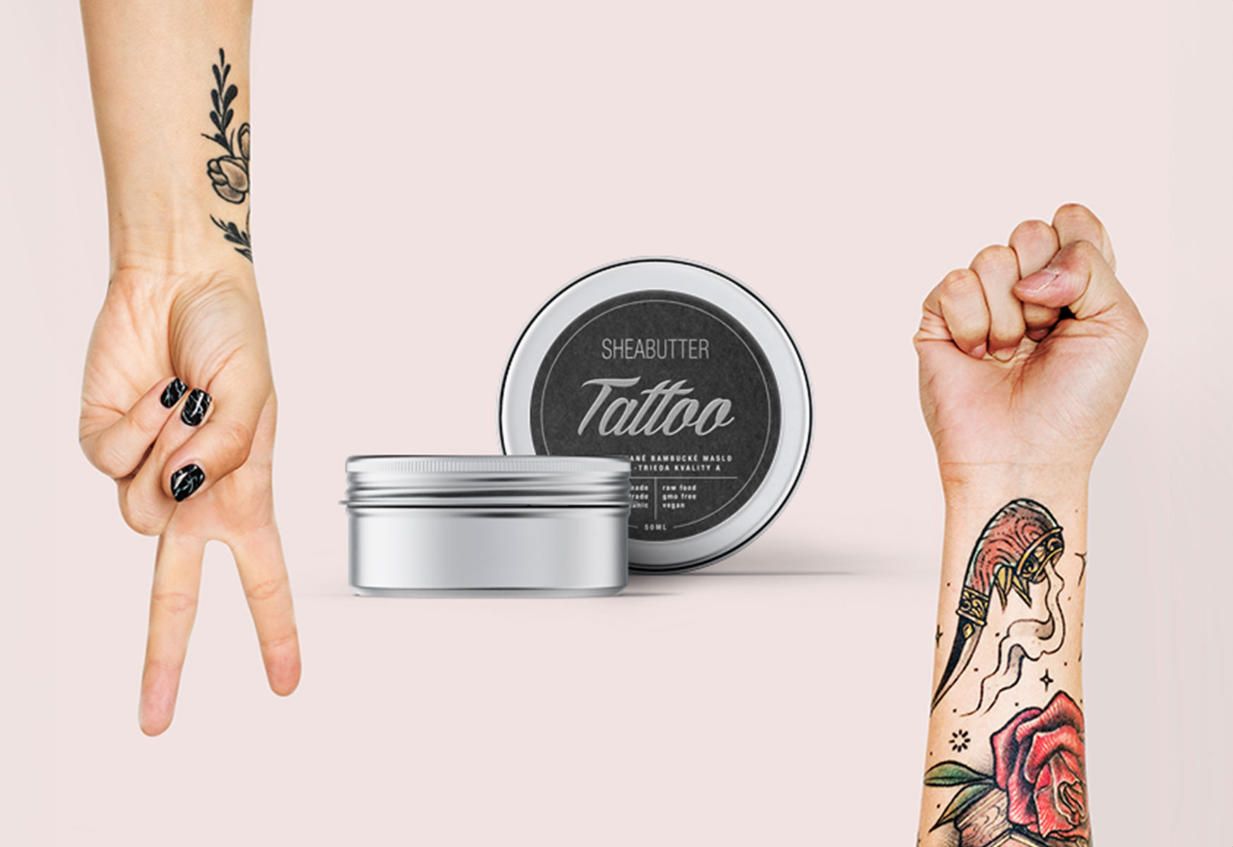 Bambucké máslo a tetování