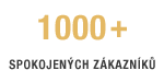 1000+ ZÁKAZNÍKŮ