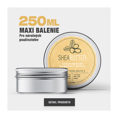 SHEABUTTER Bambucké maslo 250ml