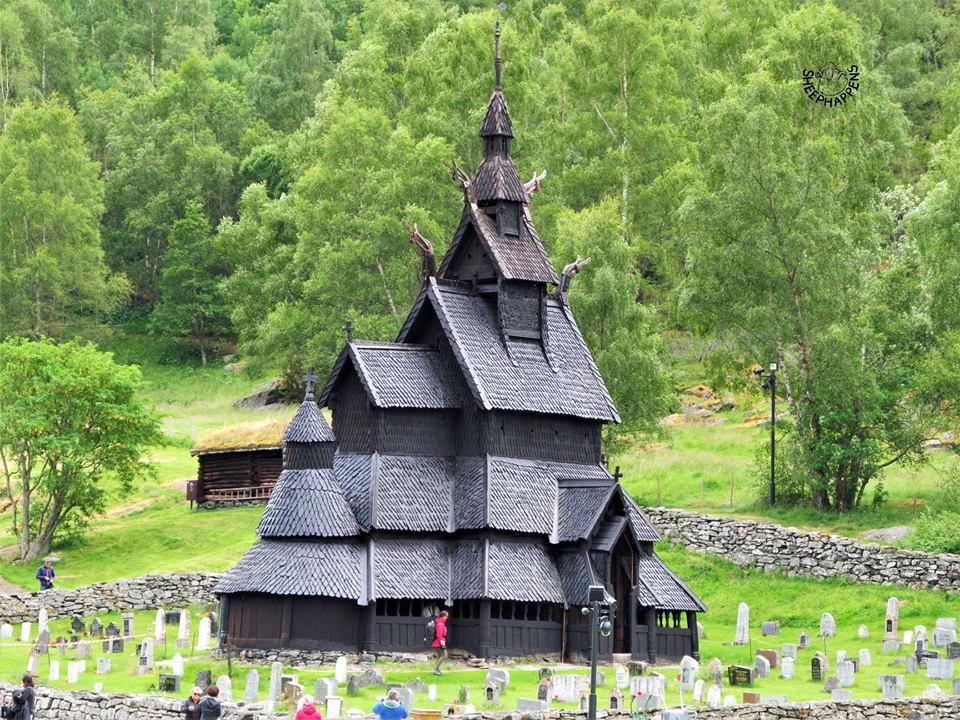 Borgund stavkirke - Norsko