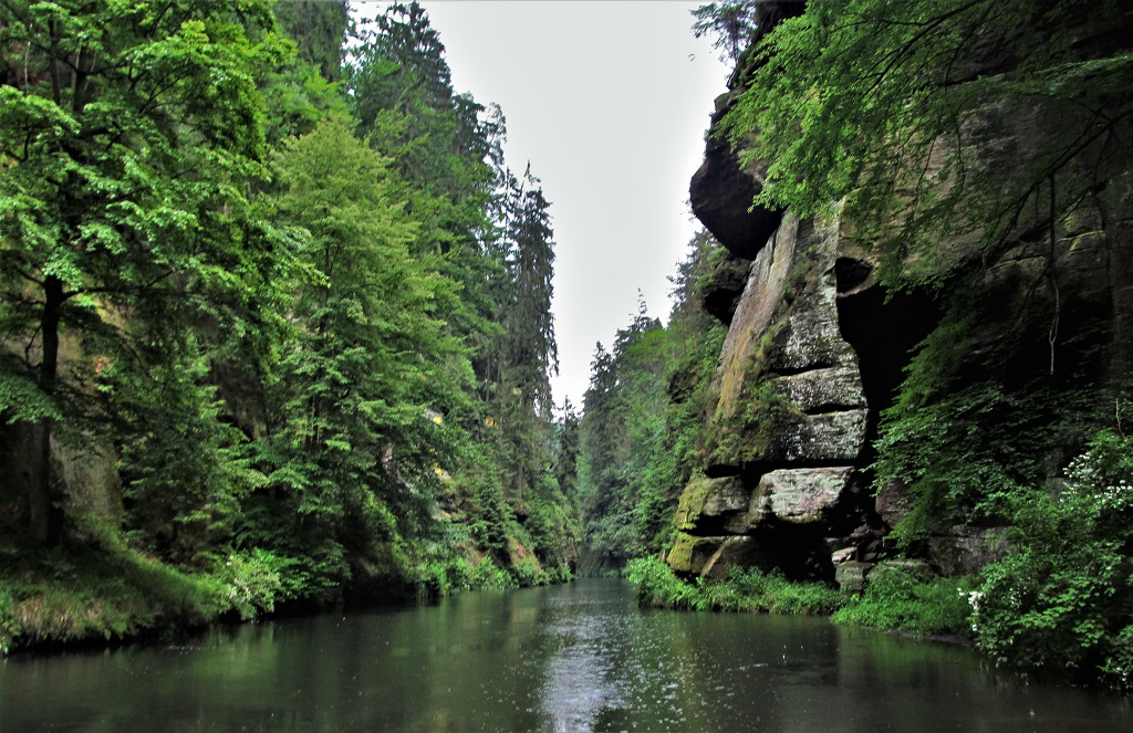 Soutěsky Kamenice - Česká republika