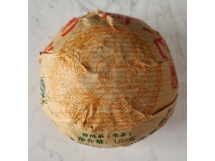 Archivní sheng puer hnízdo 2007 Menghai 100g