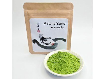 Japonský zelený čaj Matcha Yame