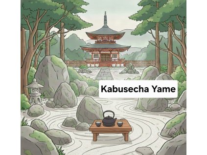 Japonský zelený čaj Kabusecha Yame