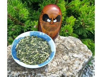 Japonský zelený čaj Karigane Tomoširaga