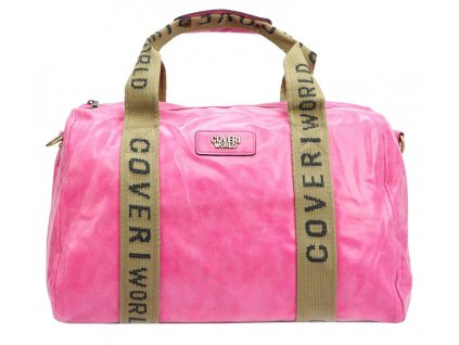 Coveri World Dámská cestovní taška růžová