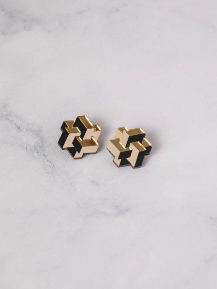 Prisma Earrings Gold